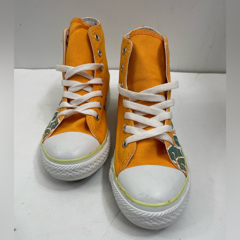 Converse Chuck Yellow/Blue/Green Taylor All Stars Space Hi Sz(2)